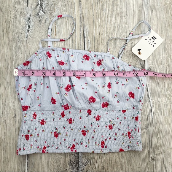 Billabong Floral Crop Tank Top - Picture 4 of 8